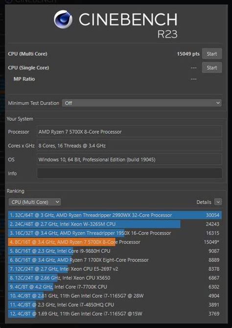 cinebench r23 scores|Evaluate your computer's hardware capabilities .